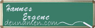Hannes Ergenc Visitenkarte